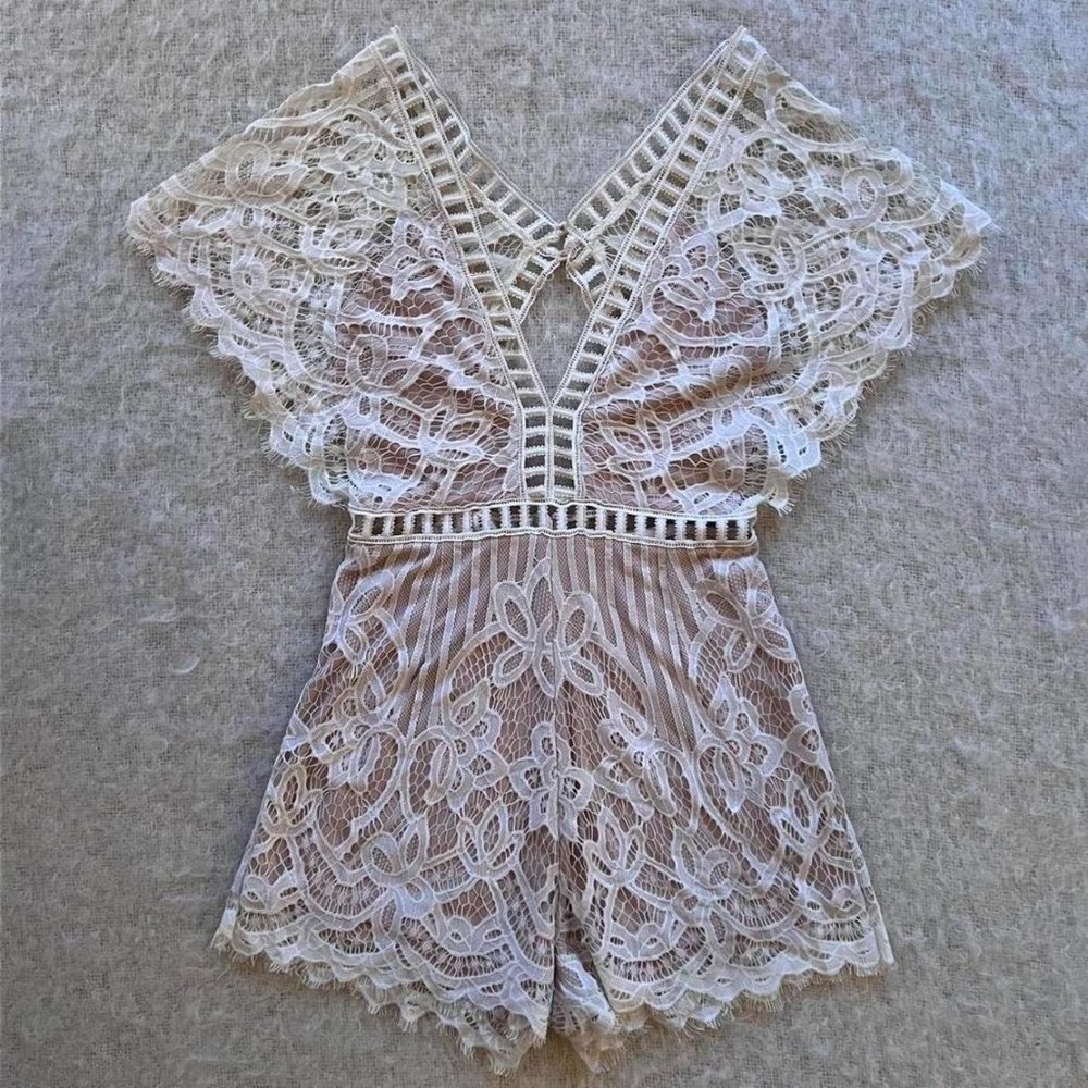 Lace Romper